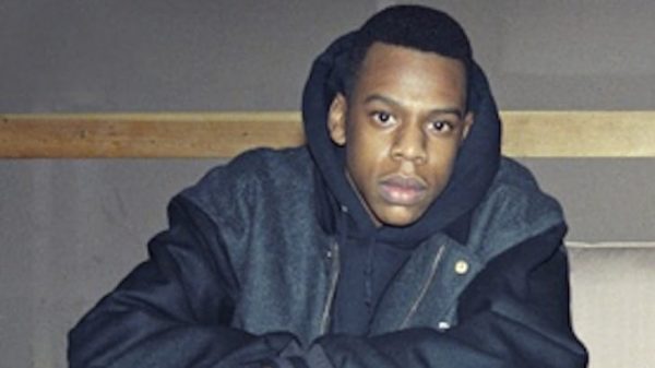 Jay-Z And Jaz-O Sitting On Chairs In London In The Early 90'S