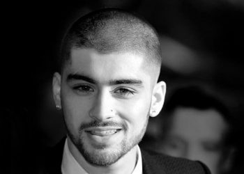 Zayn Malik Black And White 2015 Billboard 650