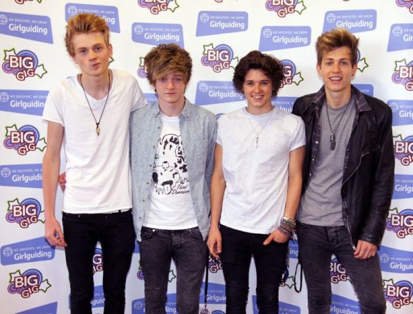 The Vamps at The Girl Guides Big Gig 2013 at LG Arena, Birmingham. Pictured: The Vamps Ref: SPL556639 010613 Picture by: DFL/Splash News Splash News and Pictures Los Angeles: 310-821-2666 New York: 212-619-2666 London: 870-934-2666 photodesk@splashnews.com 
