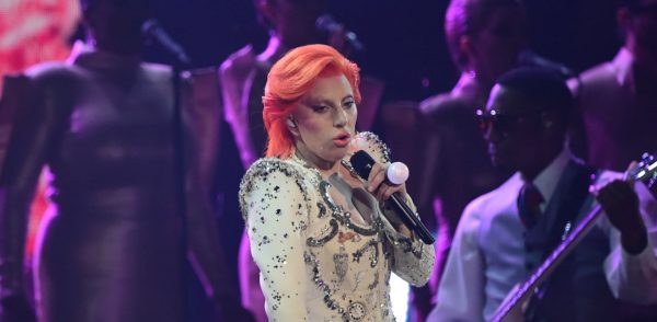 Lady Gaga Performs Onstage During The 58Th Annual Grammy Music Awards In Los Angeles February 15, 2016. Afp Photo/ Robyn Beck / Afp / Robyn Beck (Photo Credit Should Read Robyn Beck/Afp/Getty Images)