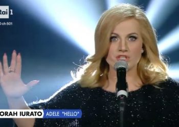Tale E Quale Show: Deborah Iurato Diventa Adele, Si Cimenta Con &Quot;Hello&Quot; (Video) 2 Deborah Iurato Imita Adele