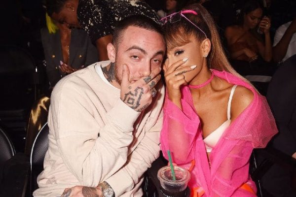 New York, Ny - August 28: (Exclusive Coverage) Rapper Mac Miller And Singer Ariana Grande Pose Backstage During The 2016 Mtv Video Music Awards At Madison Square Garden On August 28, 2016 In New York City. (Photo By Jeff Kravitz/Filmmagic)