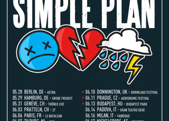Simple Plan Tour Italia Milano Padova Anniversario Primo Album