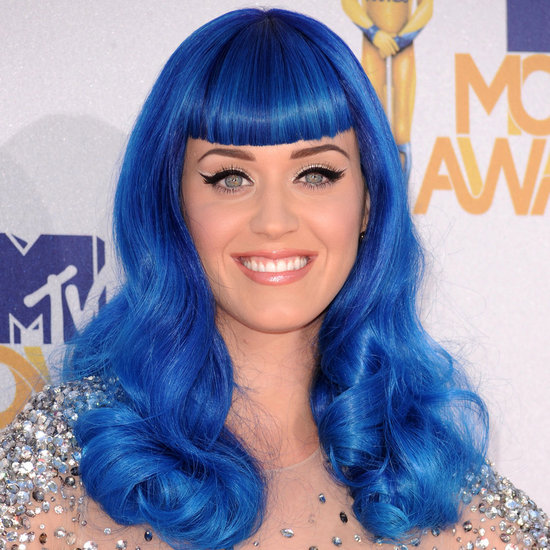 Katy Perry Look Capelli: 10 Tagli E Colori Sfoggiati Dalla Popstar! 2 Blue-Long-Hair-Color-Of-Katy-Perry