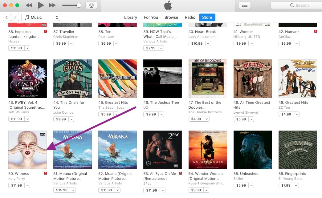 Perry Flop Itunes