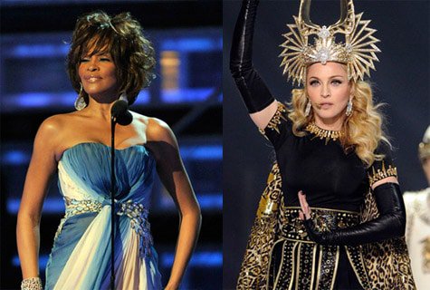 Madonna Vs. Whitney Houston: Una Rivalità Durata Tutta La Carriera! 1 Whitney E Madonna Lite Tra Dive