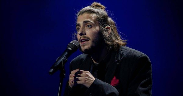 Portugals Salvador Sobral Performs With The Song Amar Pelos Dois During The Eurovision Song Conte