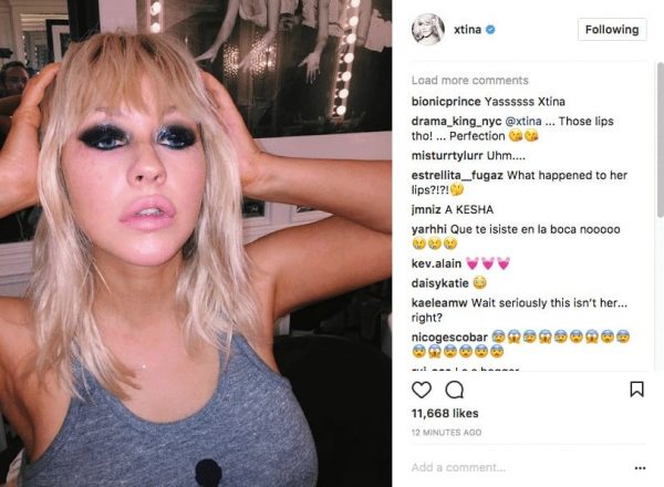 Cosa Ha Fatto Al Viso Christina Aguilera? Effetto Chirurgia Estetica. 1 Christina Aguilera Rifatta