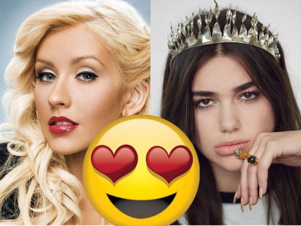 Dua Lipa Ammira Christina Aguilera