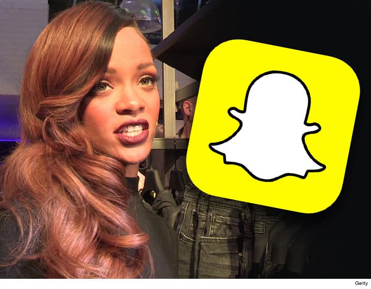 0315 Rihanna Snapchat Getty 3
