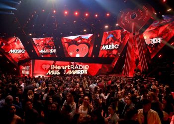 2018 Iheartradio Music Awards Stage Billboard