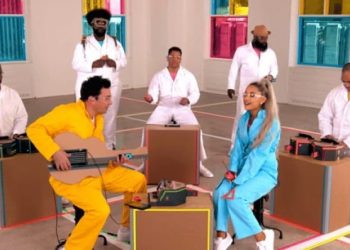 Ariana Grande, No Tears Left To Cry Suonata Con Nintendo Labo