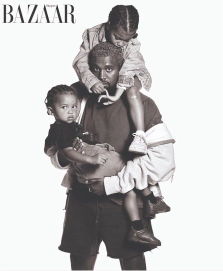 Kanye West Harpers