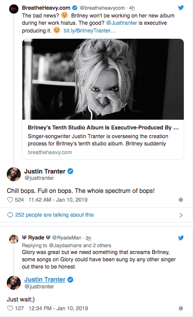 Britney Nuovo Album 2019