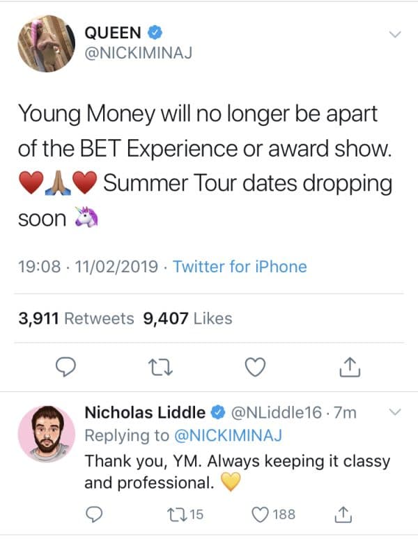 Nicki Minaj Bet