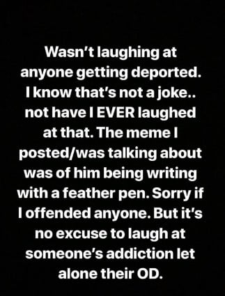 Demi Lovato Scuse