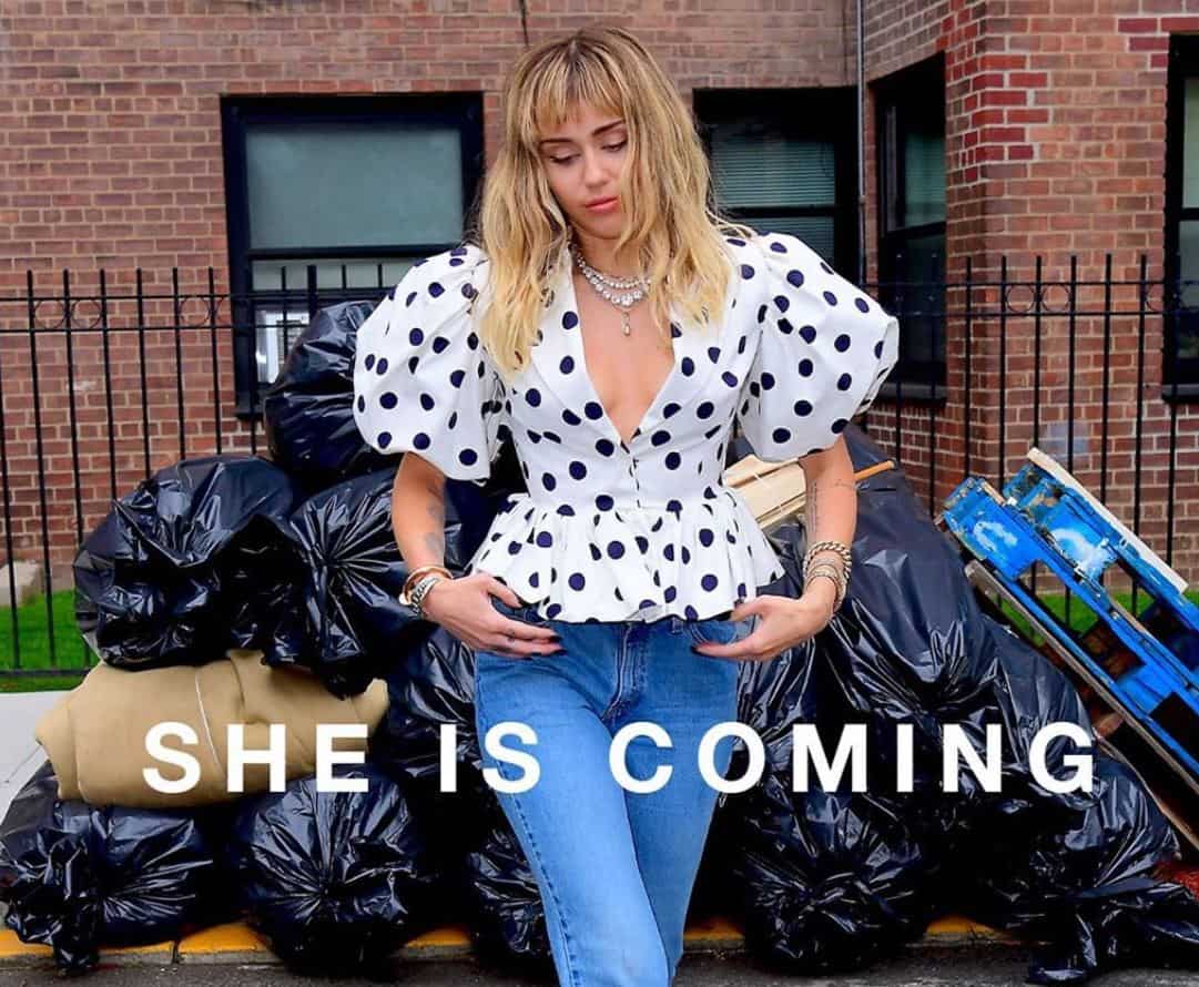 Miley Cyrus Ecco Il Primo Teaser Del Nuovo Singolo She Is Coming?