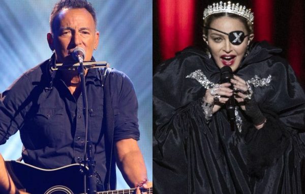 Bruce Springsteen and Madonna x