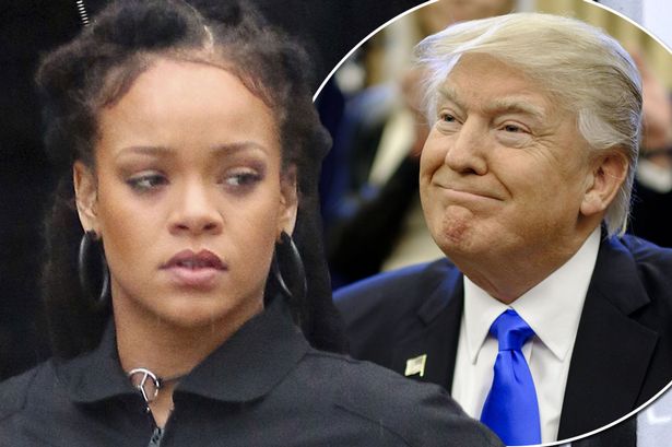 Rihanna Trump Like
