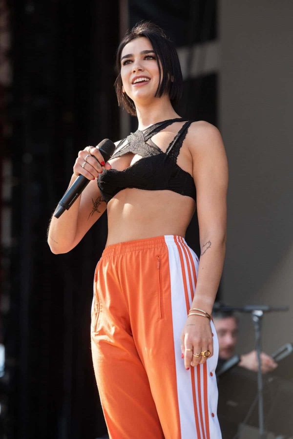 Dua Lipa Performs Live At Lollapalooza In Berlin Germany
