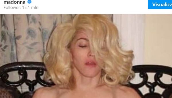 Madonna Shock Seminuda Su Instagram, Nuova Provocazione Anti Haters. 1 Madonna Haters Foto Shock