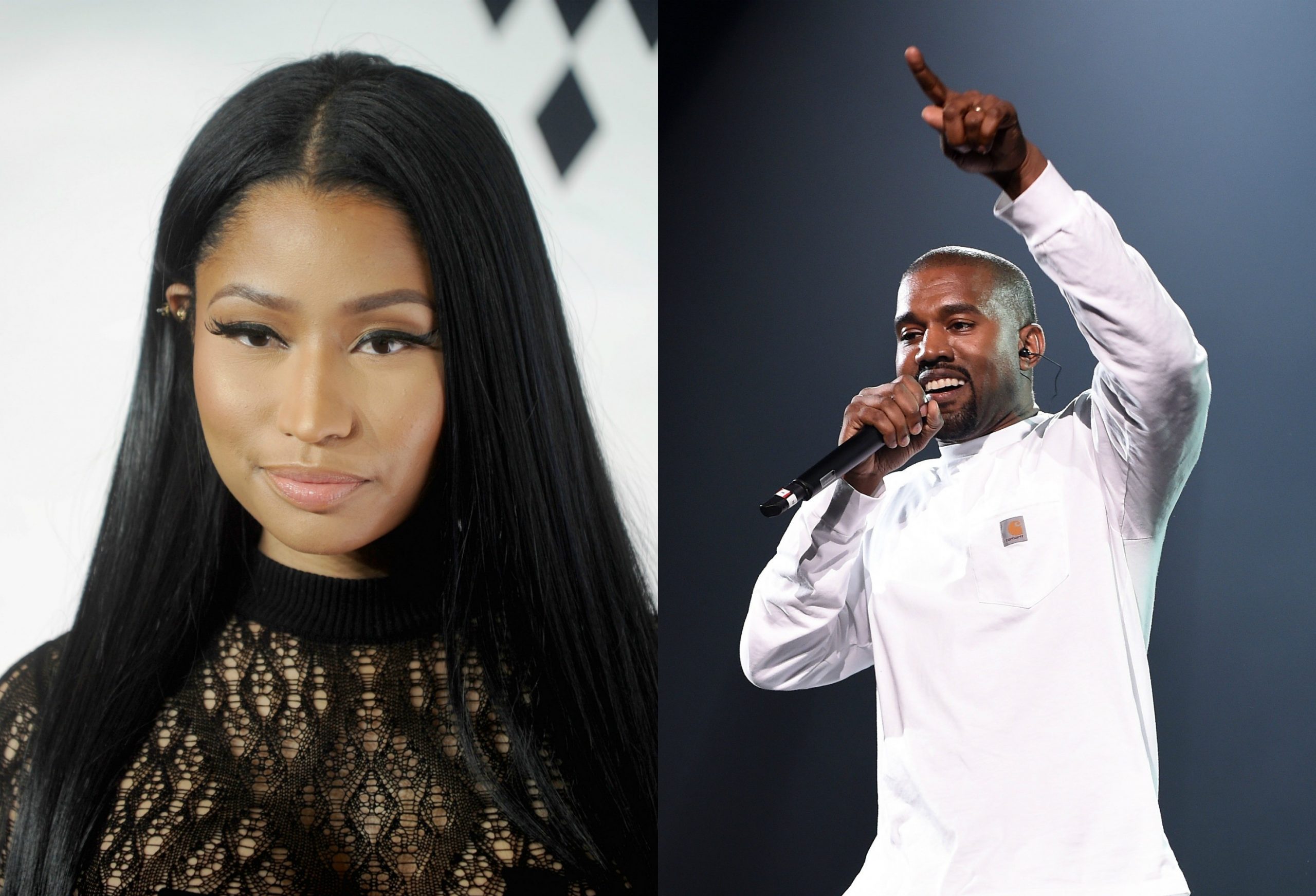 Nicki Minaj Pronta A Rilasciare New Body Con Kanye West! 1 Nicki Minaj Kanye West Gold Digger Compressed