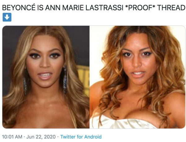 Beyoncé Non É Afro Americana, É Italiana: Politico Trumpiano Delira Su Twitter 1 Beyonce Italiana