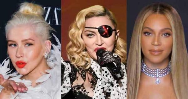 Madonna Beyonce Xtina