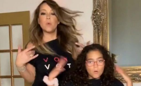 Mariah Carey Ed Il Video Dolcissimo Con La Figlia Monroe Per Incitare Al Voto. 1 Mariah Monroe Voto