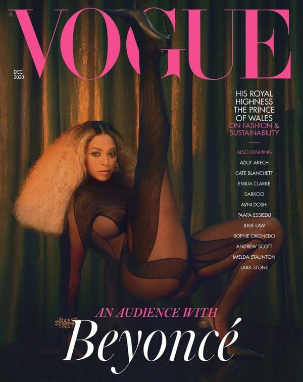 Beyonce British Vogue X