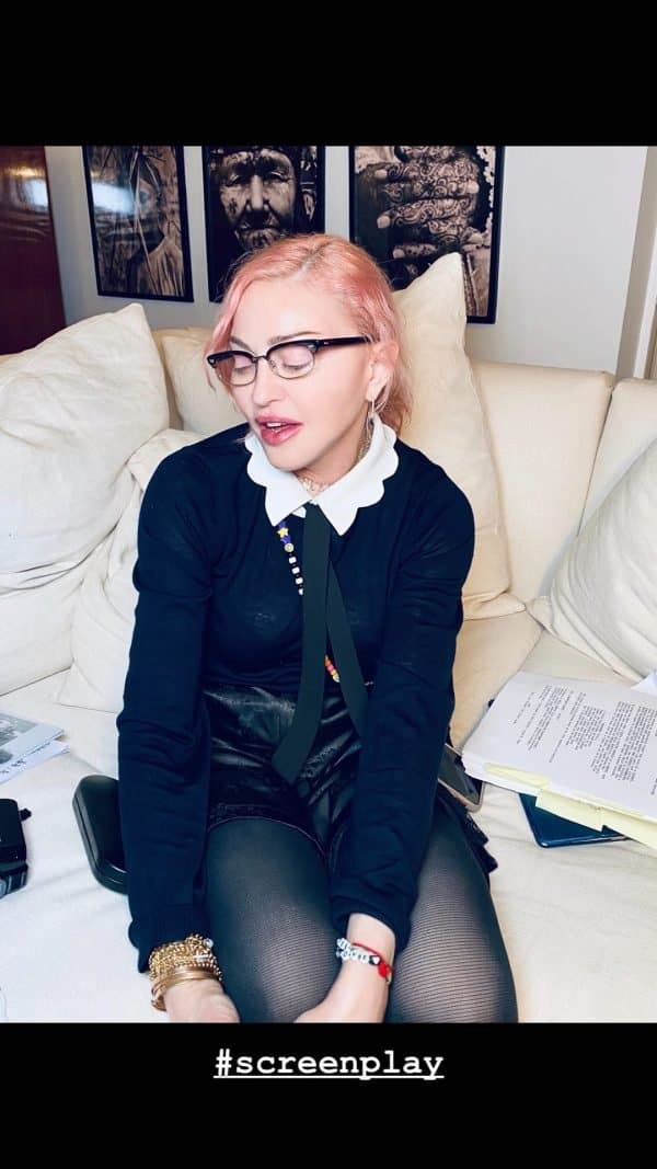 Madonna: Vota Biden, Ritoccata E Con I Capelli Rosa Su Instagram. 3 Madonna Rosa