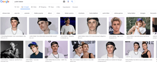 Justin Bieber A Google: Togliete Le Mie Foto Brutte Dal Web. 1 Image
