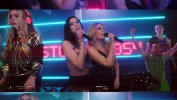 Kylie Minogue Magia Con Dua Lipa Ecco Lo Studio 2054 Remix Di Real Groove 1 Kylie Minogue Dua Lipa Real Groove