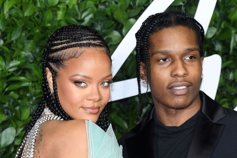Rihanna Asap Rocky bacio fidanzato
