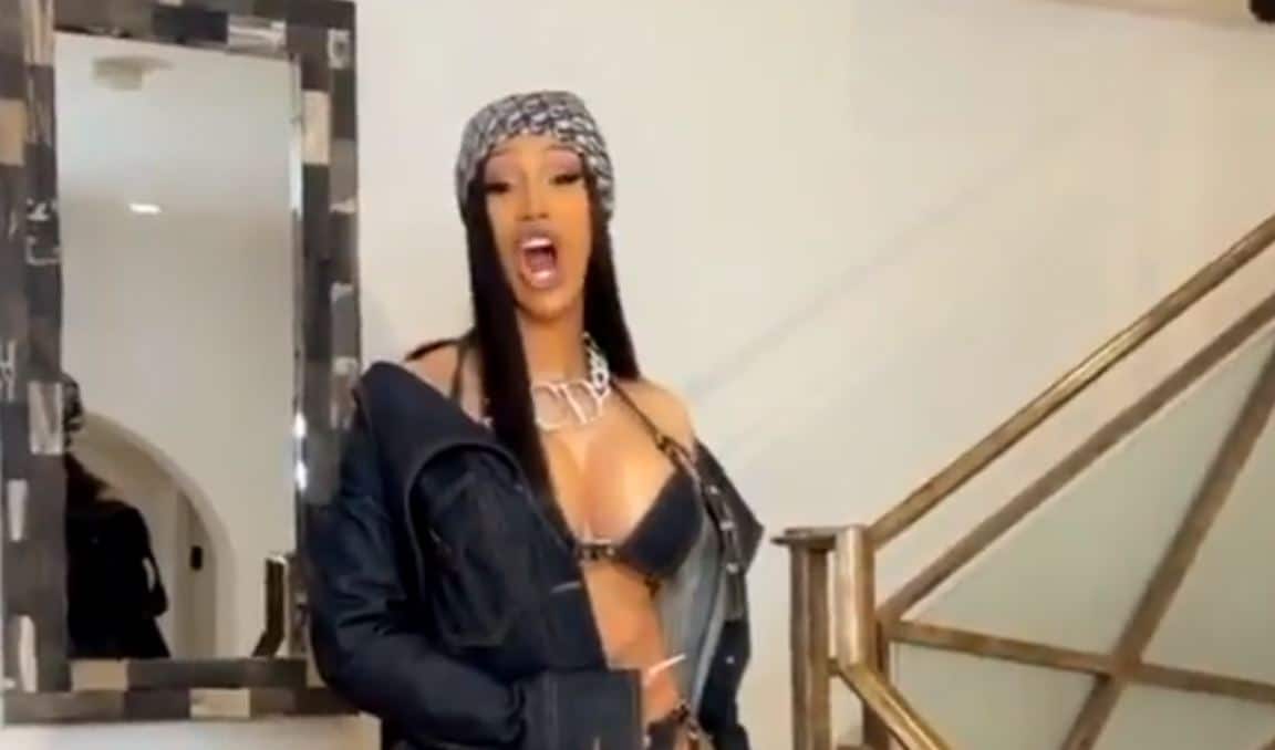 cardi b annuncio