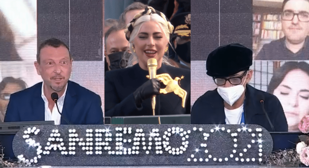 lady gaga soldi sanremo
