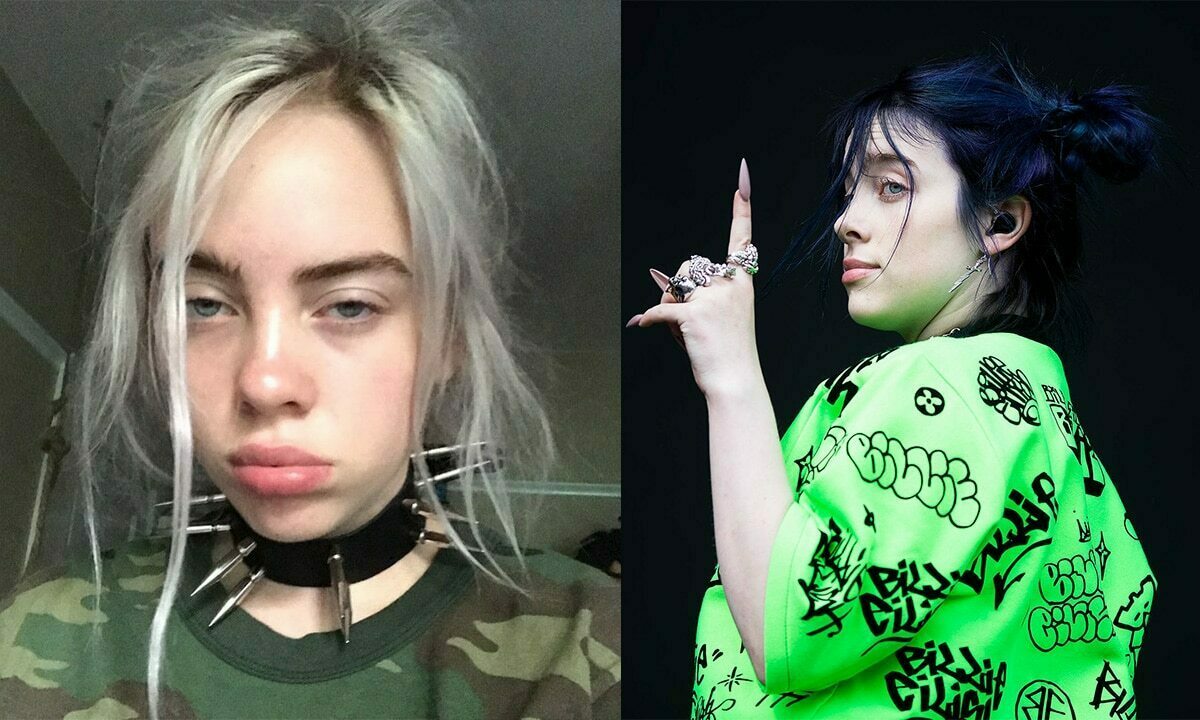 Billie Eilish Senza Trucco