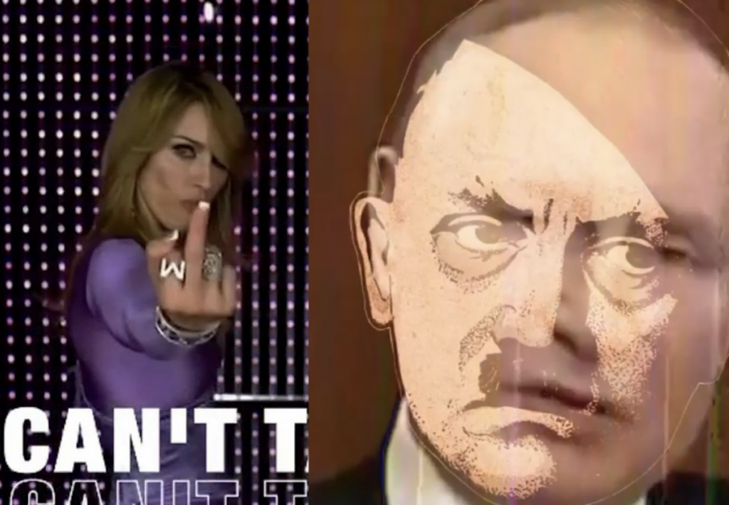 Madonna: Il Video Contro La Guerra In Ucraina Crea Dibattito. 1 Madonna Vs Putin 1024X710 1