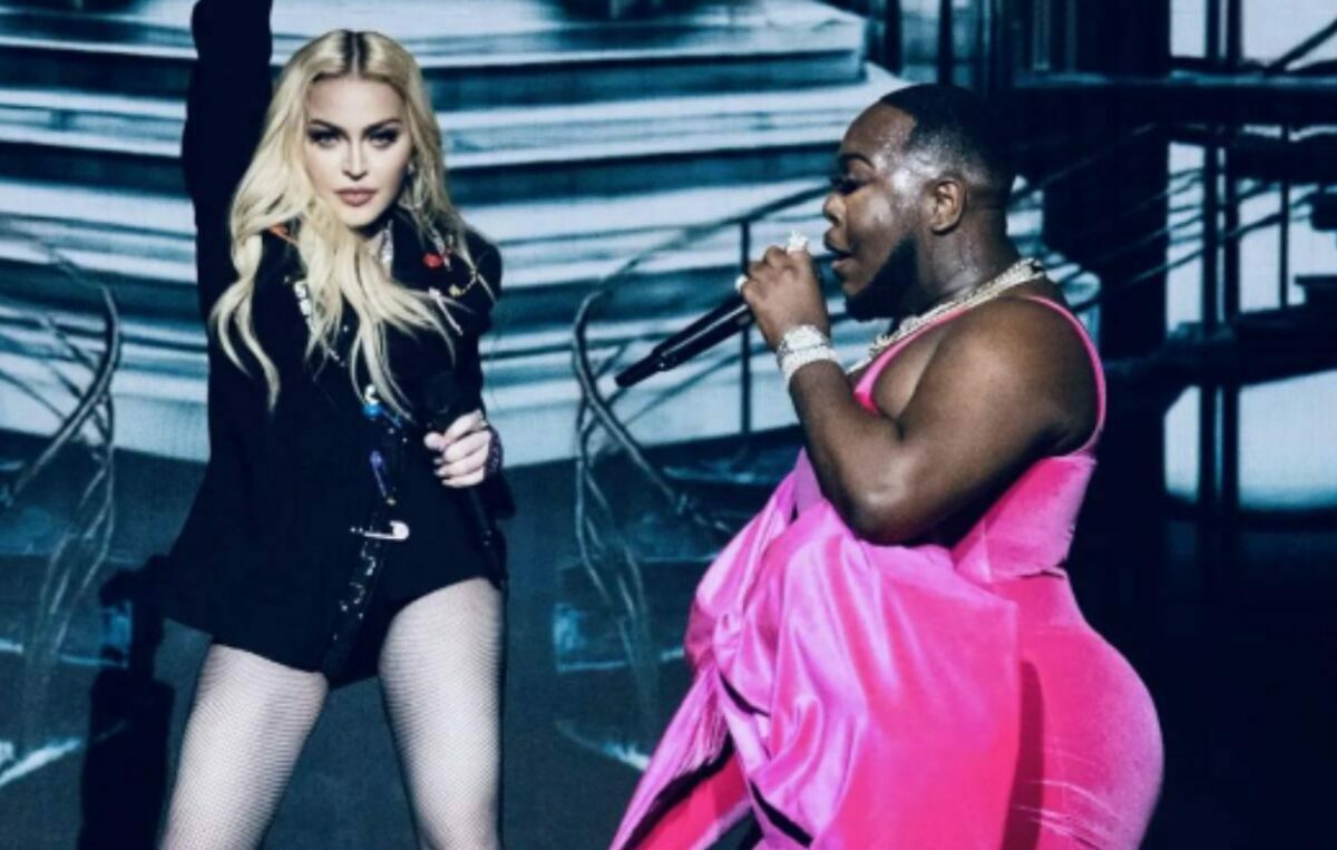 Madonna Con Saucy Santana, Ecco Il Remix Material Gworllllllll 1 Cattura