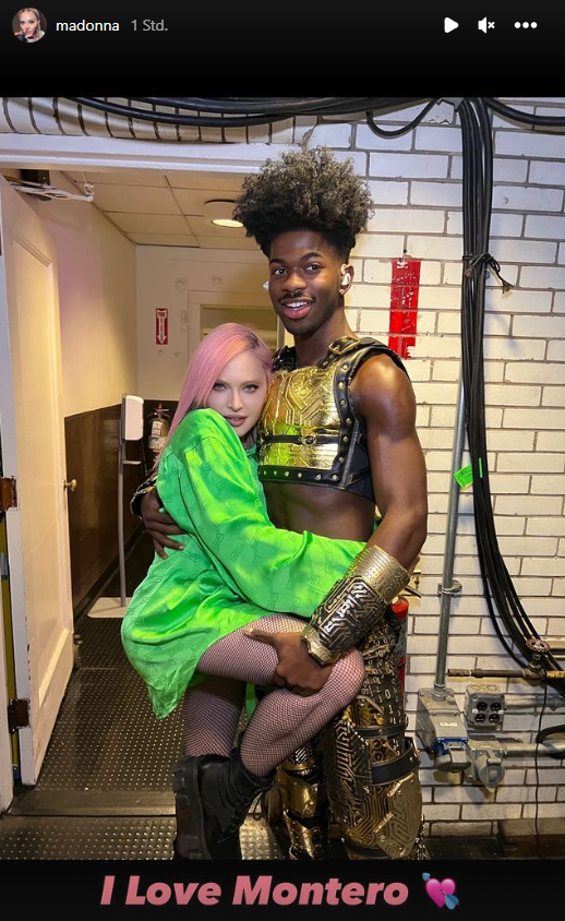 Madonna Sembra Una Teenager Insieme A Lil Nas X, Ecco Le Foto 3 Madonna Lil Nas X Teenager