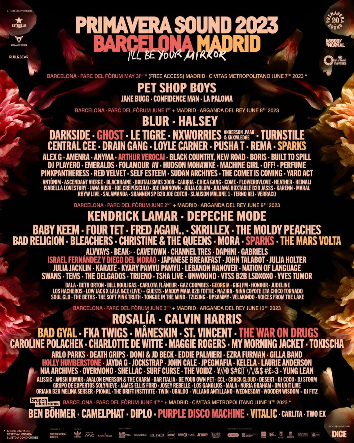 Primavera Sound 2023, Ci Saranno Anche Maneskin E Depeche Mode 2 Primavera Sound Madrid Barcelona Biglietti 1