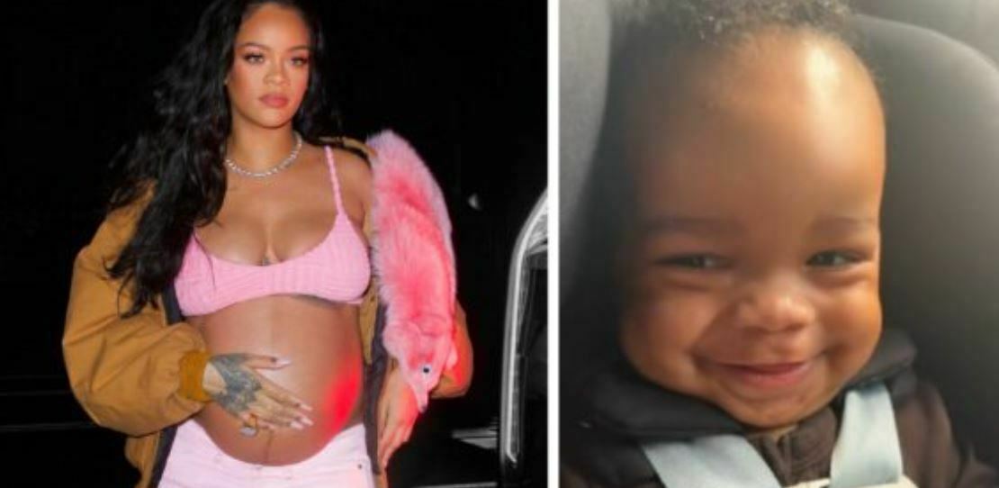 Rihanna Svela Il Suo Bambino Dolcissimo Su Tiktok 1 Bambino Rihanna Foto Su Tiktok
