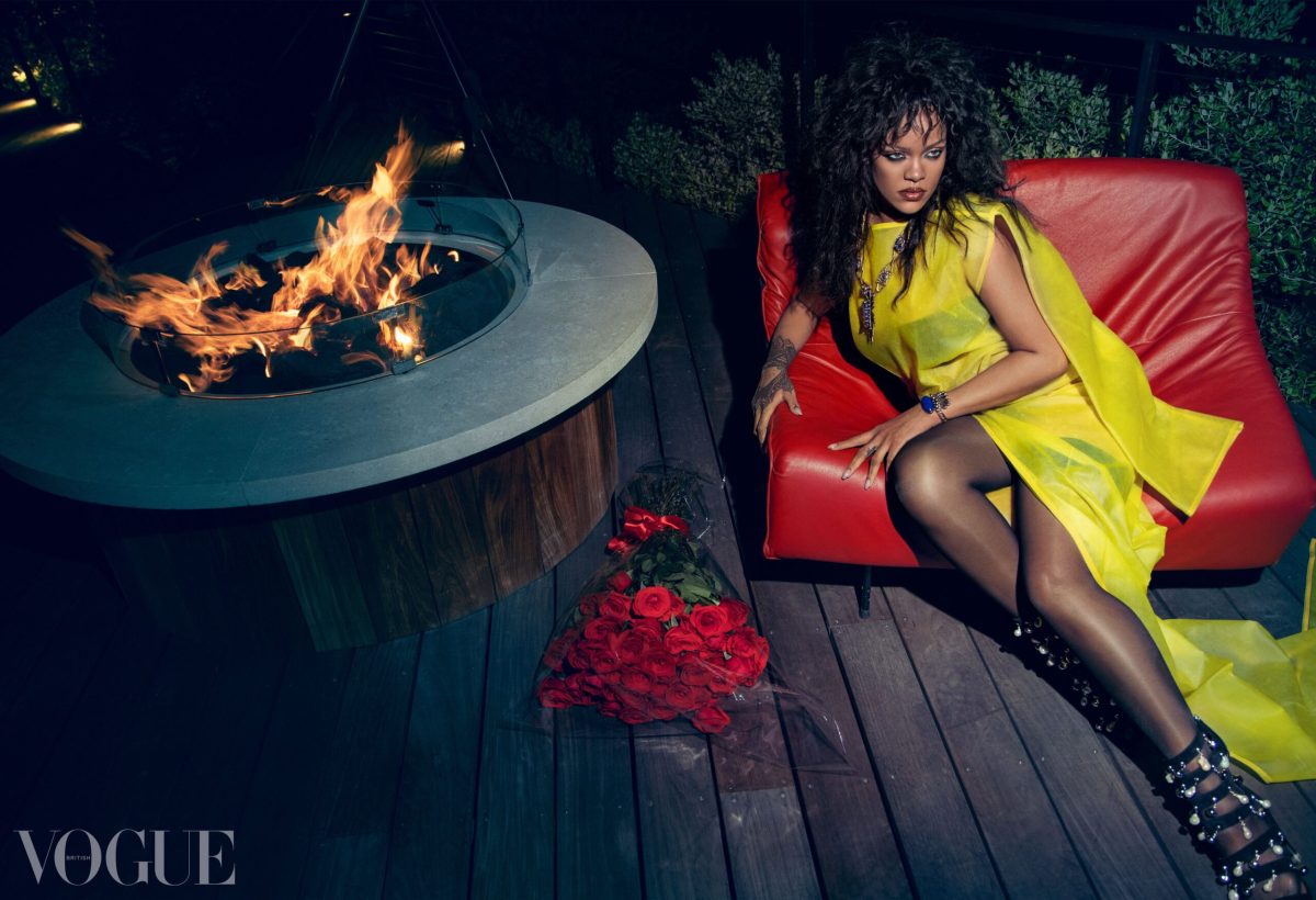 Rihanna Son British Vogue 4