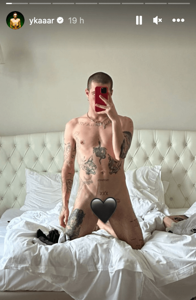 Damiano Dei Maneskin É Nudo Su Instagram, Solo Un Cuore Lo Protegge. 3 Damiano Maneskin Nudo