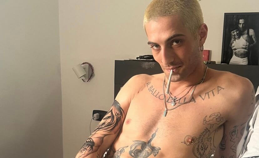 Damiano Dei Maneskin Crea Ancora Scalpore Con Delle Foto Nudo 1 Damiano Nudo